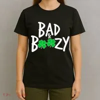 Bad and Boozy Irish Beer T-Shirt thumb 4