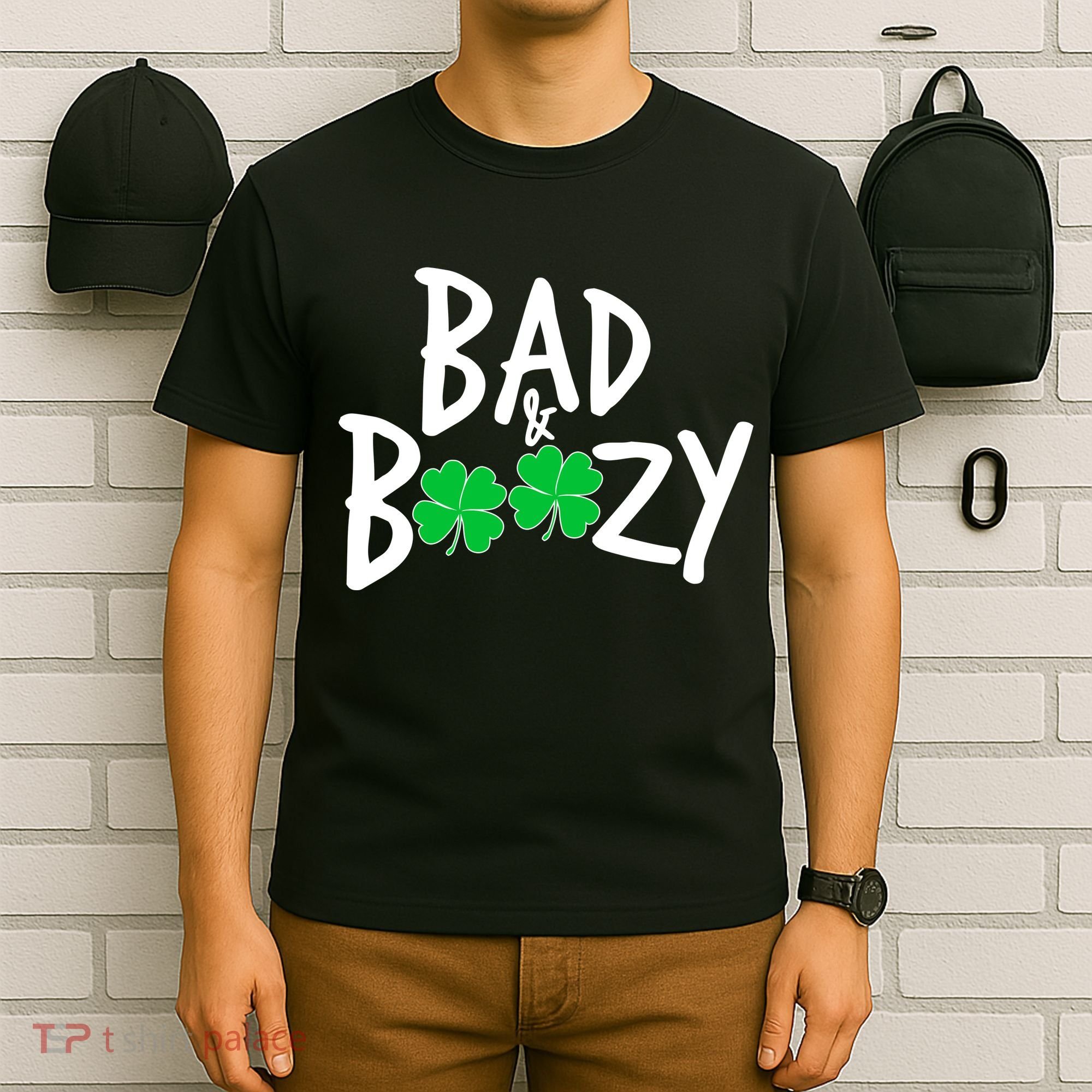 Bad and Boozy Irish Beer T-Shirt