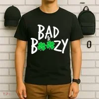 Bad and Boozy Irish Beer T-Shirt thumb 6