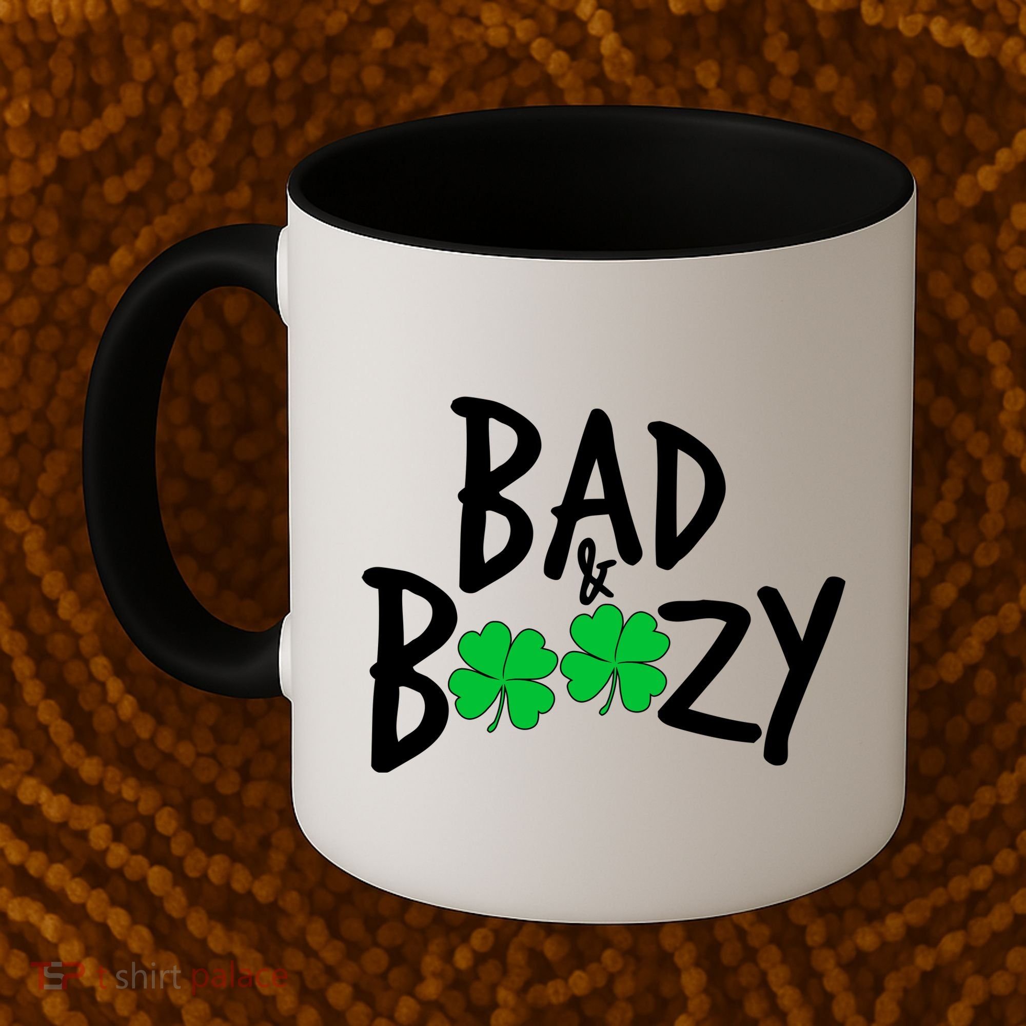 Bad and Boozy Irish Beer Coffee Mug