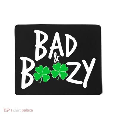 Bad and Boozy Irish Beer Mousepad