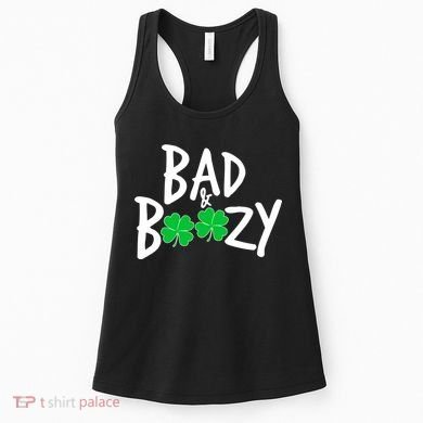 Bad and Boozy Irish Beer Women's Tank Top