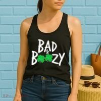 Bad and Boozy Irish Beer Women's Tank Top thumb 2
