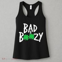 Bad and Boozy Irish Beer Women's Tank Top thumb 3