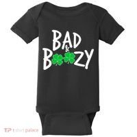 Bad and Boozy Irish Beer Baby Bodysuit thumb 0
