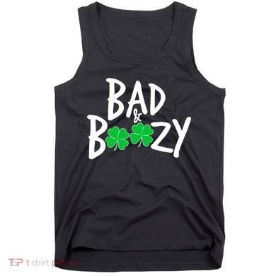 Bad and Boozy Irish Beer Tank Top