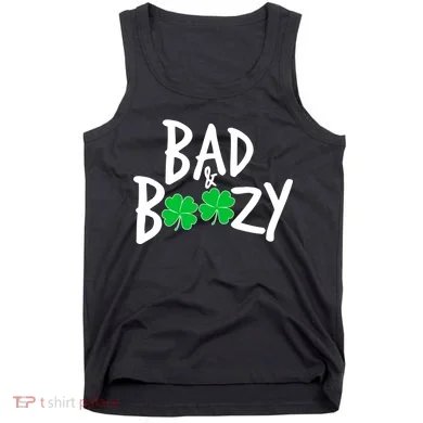 Bad and Boozy Irish Beer Tank Top