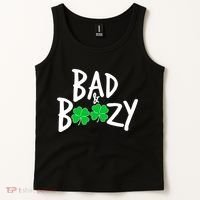 Bad and Boozy Irish Beer Tank Top thumb 2