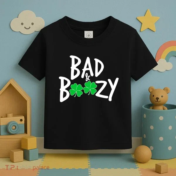 Bad and Boozy Irish Beer Toddler T-Shirt