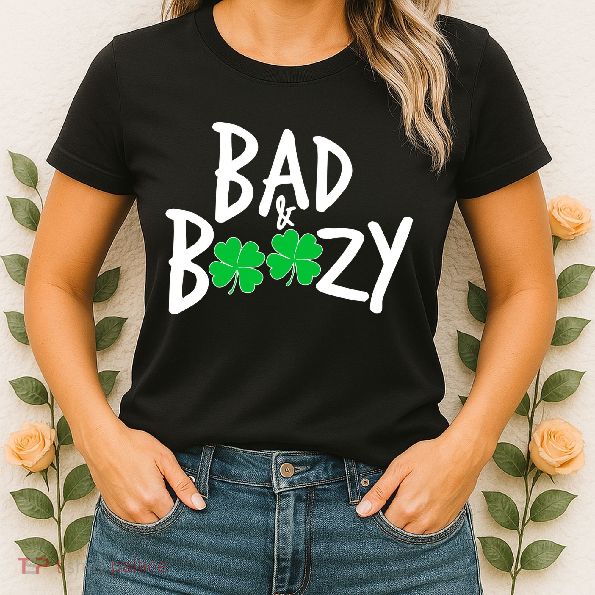 Bad and Boozy Irish Beer Women's T-Shirt