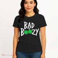 Bad and Boozy Irish Beer Women's T-Shirt thumb 4