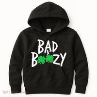 Bad and Boozy Irish Beer Kids Hoodie thumb 0