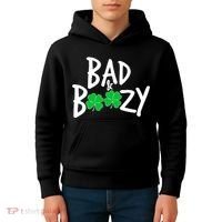 Bad and Boozy Irish Beer Kids Hoodie thumb 4