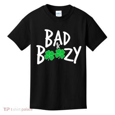 Bad and Boozy Irish Beer Kids T-Shirt