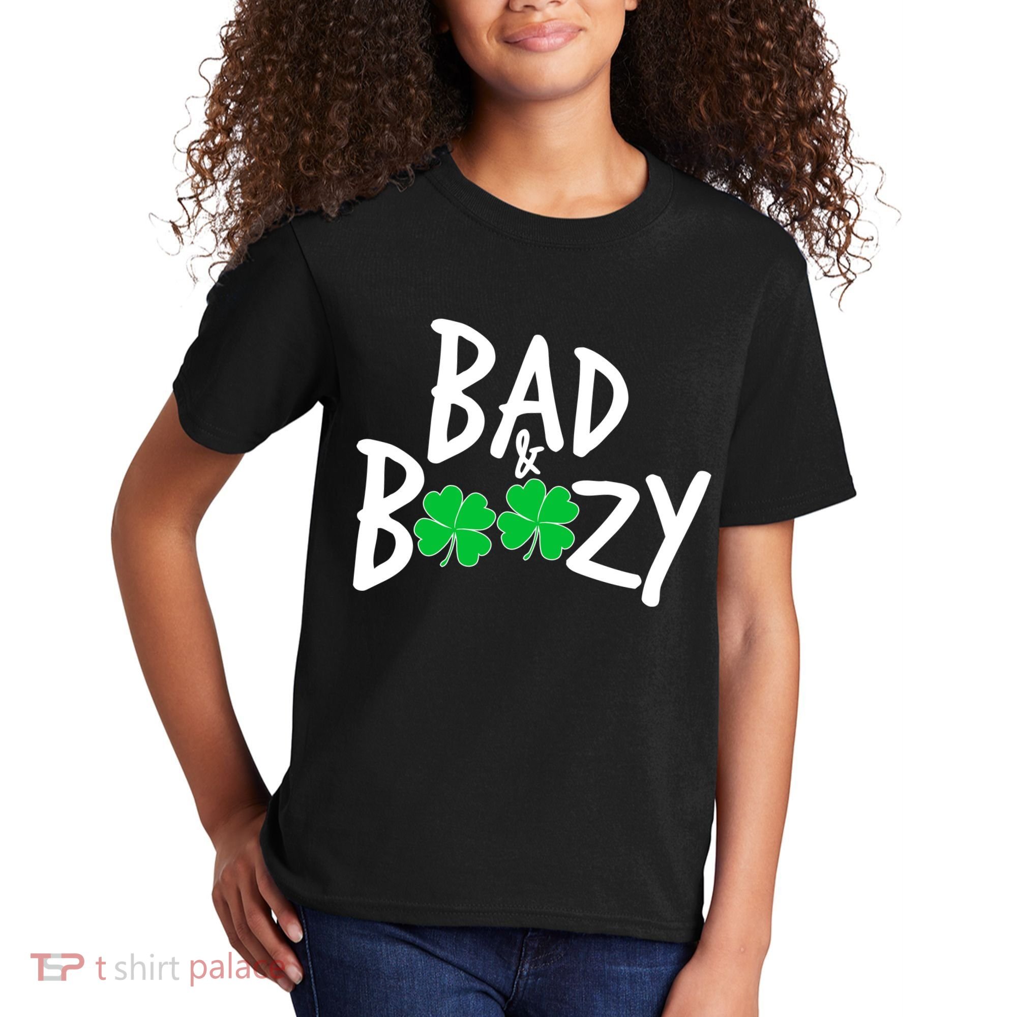 Bad and Boozy Irish Beer Kids T-Shirt