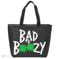 Bad and Boozy Irish Beer Tote Bag thumb 0