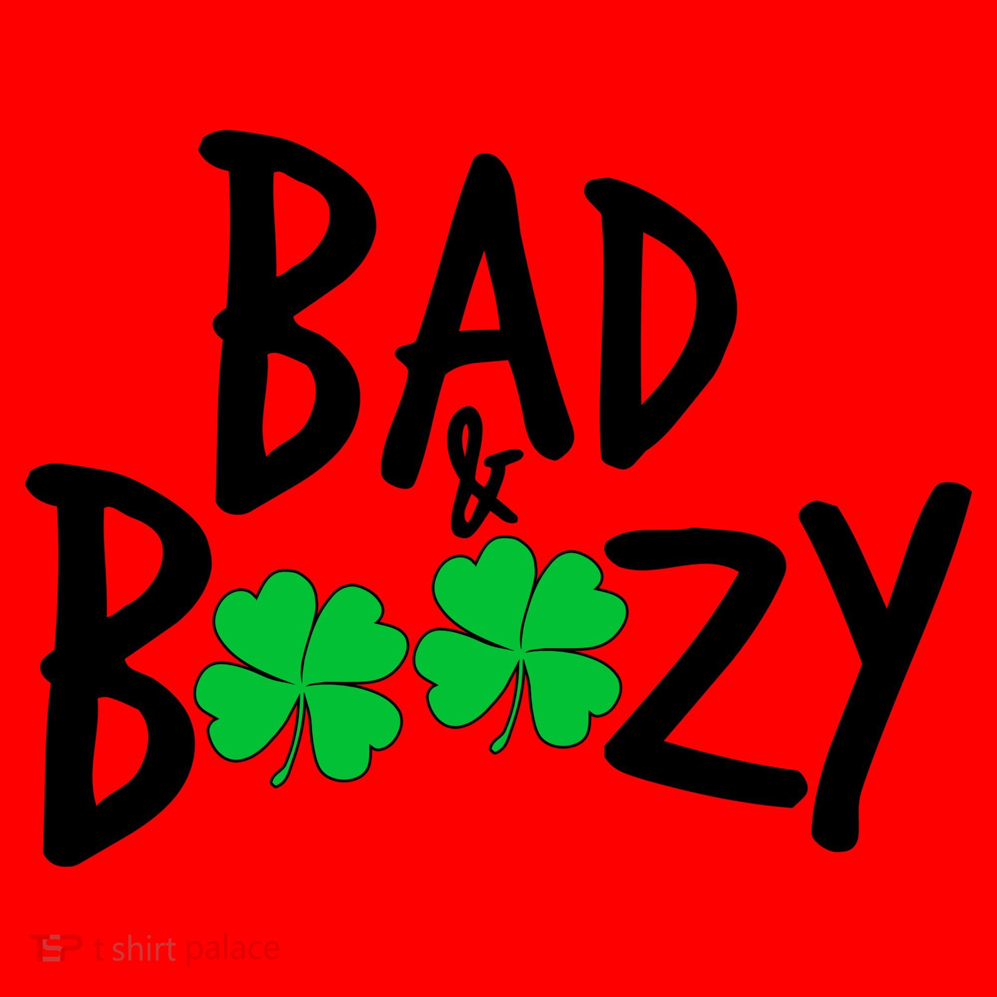 Bad and Boozy Irish Beer Santa Hat