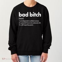 Bad Bitch Definition Women's Sweatshirt thumb 0