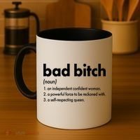 Bad Bitch Definition Coffee Mug thumb 4