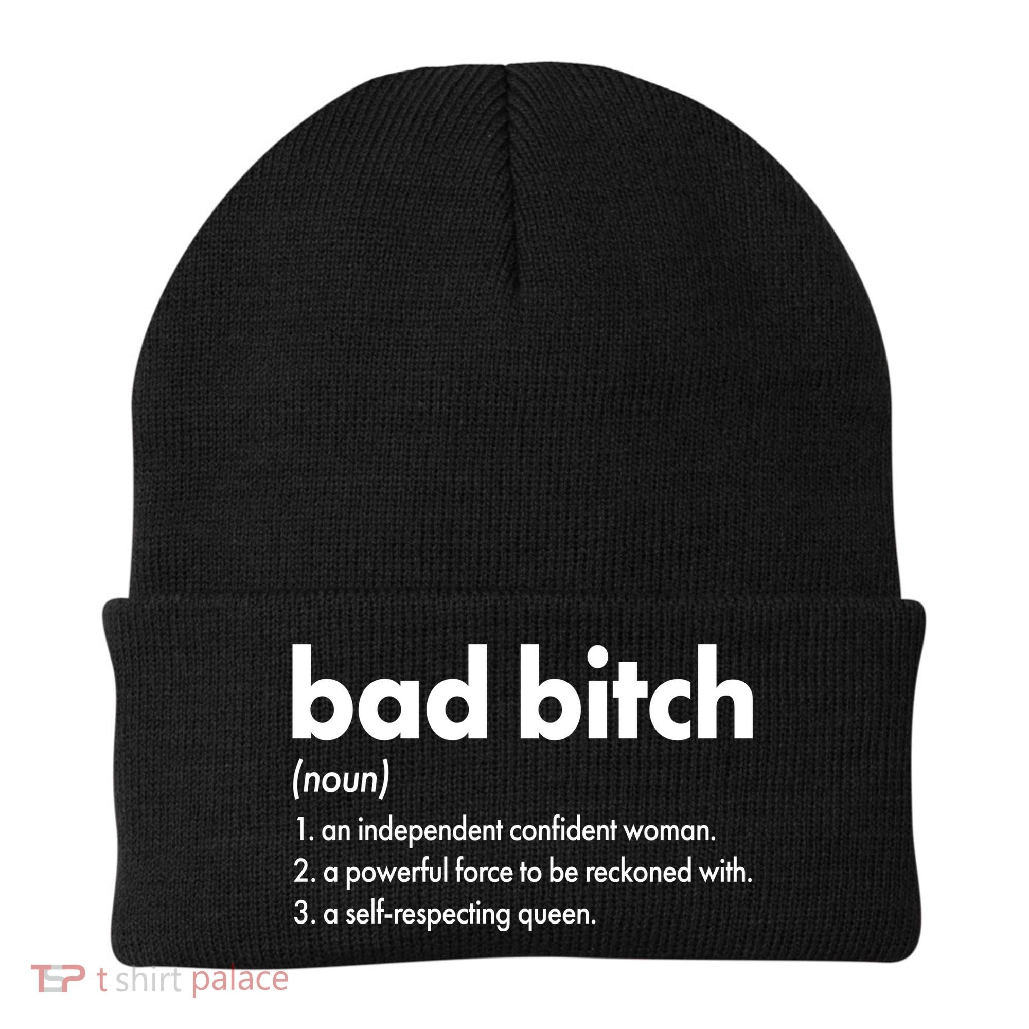 Bad Bitch Definition Beanie