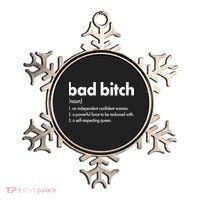 Bad Bitch Definition Ornament thumb 0