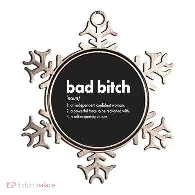 Bad Bitch Definition Ornament