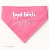 Bad Bitch Definition USA-Made Doggie Bandana thumb 0