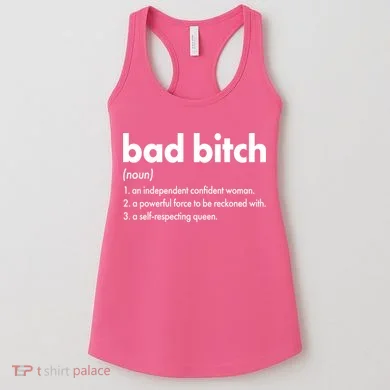 Bad Bitch Definition Women's Tank Top