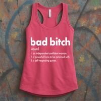 Bad Bitch Definition Women's Tank Top thumb 3