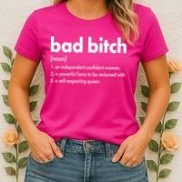 Bad Bitch Definition Women's T-Shirt thumb 2