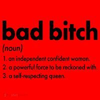 Bad Bitch Definition Santa Hat thumb 1