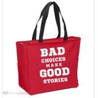 Bad Choices Make Good Stories Tote Bag thumb 2