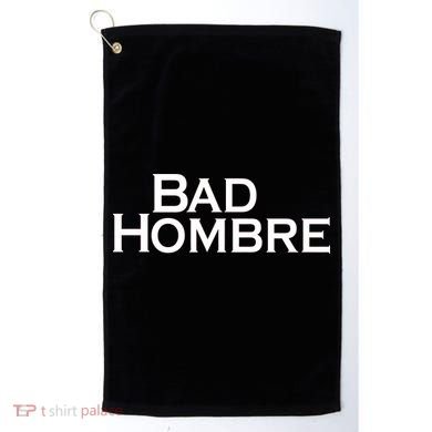Bad Hombre Classy Logo Golf Towel