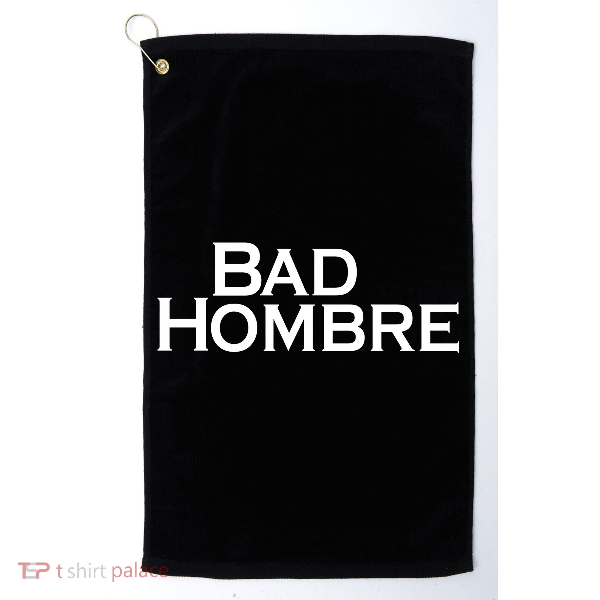 Bad Hombre Classy Logo Golf Towel