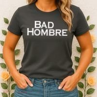 Bad Hombre Classy Logo Women's T-Shirt thumb 2