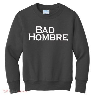 Bad Hombre Classy Logo Kids Sweatshirt