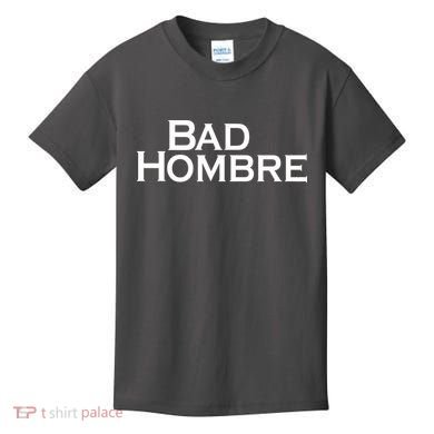 Bad Hombre Classy Logo Kids T-Shirt