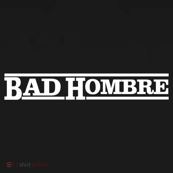Bad Hombre Stamp Bucket Hat