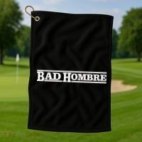 Bad Hombre Stamp Golf Towel thumb 1