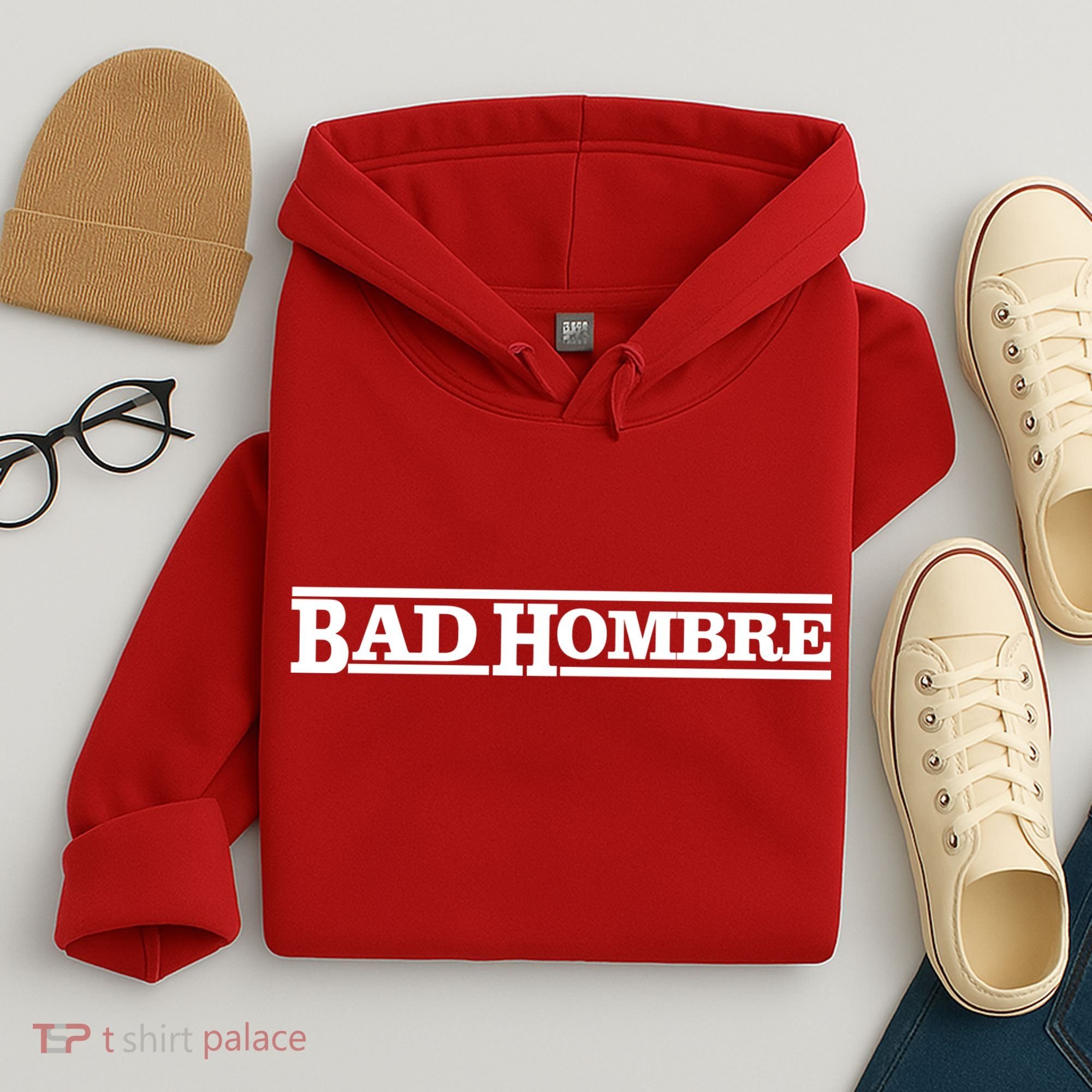 Bad Hombre Stamp Hoodie