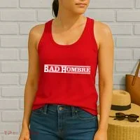 Bad Hombre Stamp Women's Tank Top thumb 2