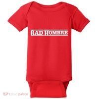 Bad Hombre Stamp Baby Bodysuit thumb 0