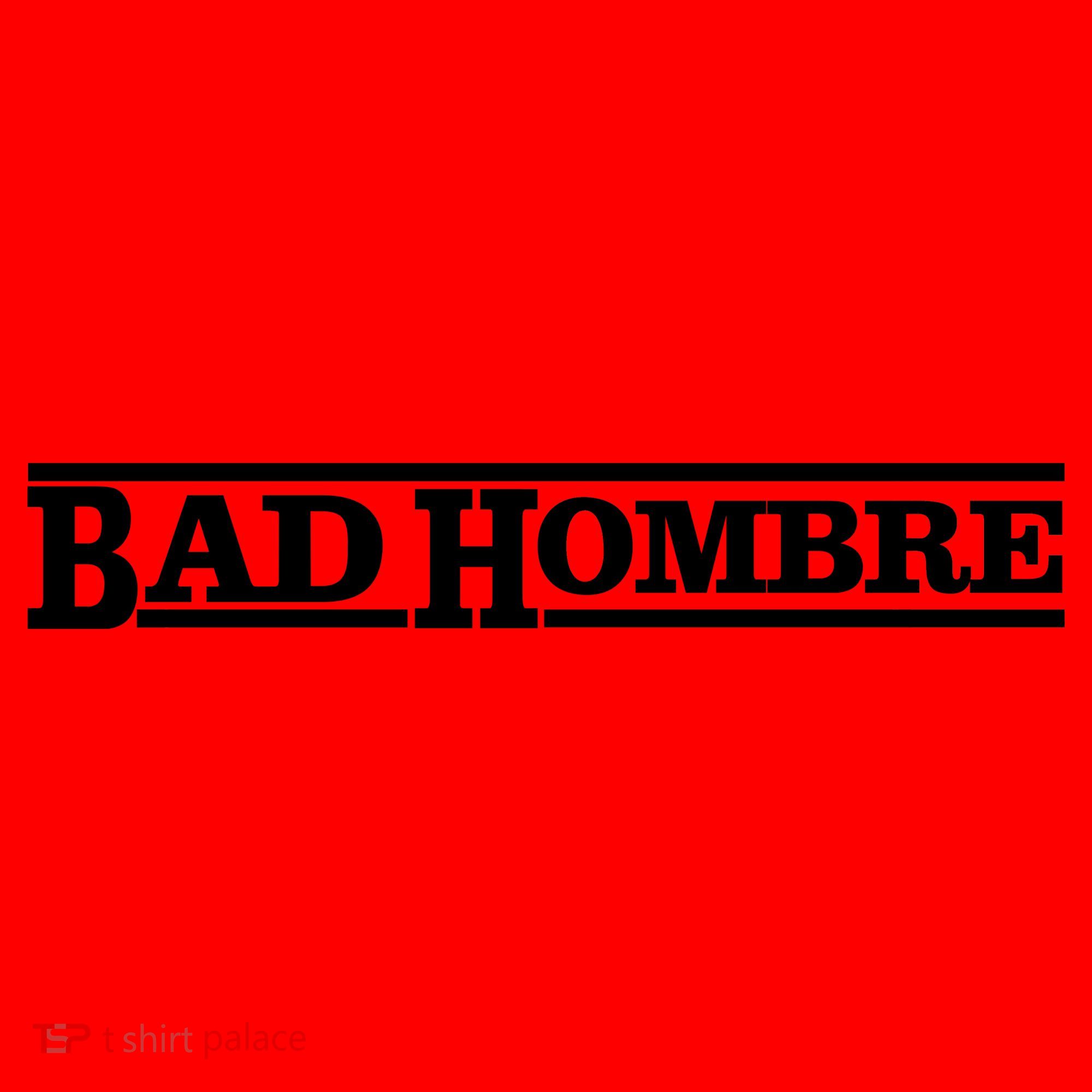 Bad Hombre Stamp Santa Hat