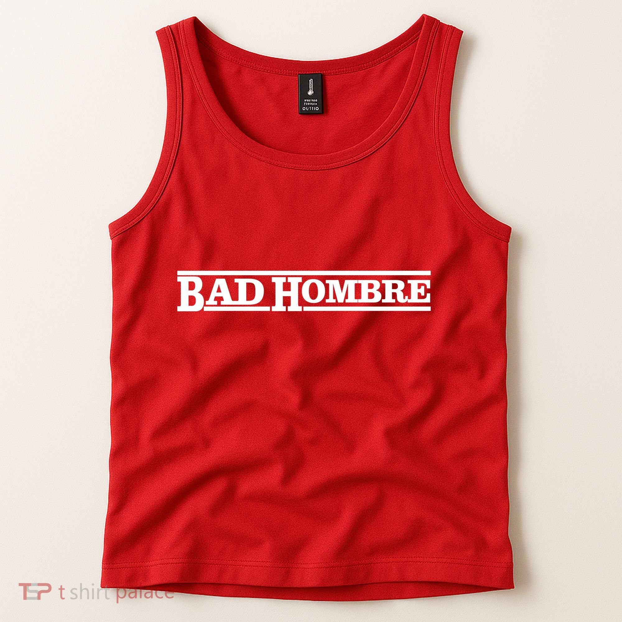 Bad Hombre Stamp Tank Top
