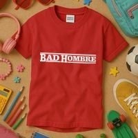 Bad Hombre Stamp Kids T-Shirt thumb 3