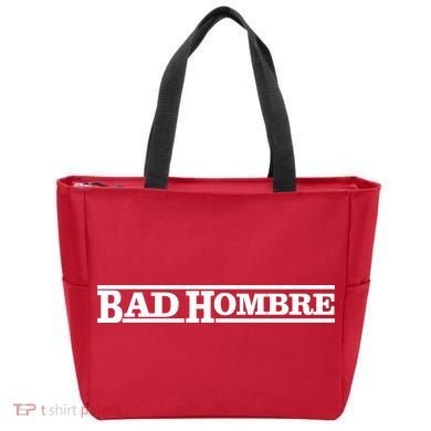 Bad Hombre Stamp Tote Bag