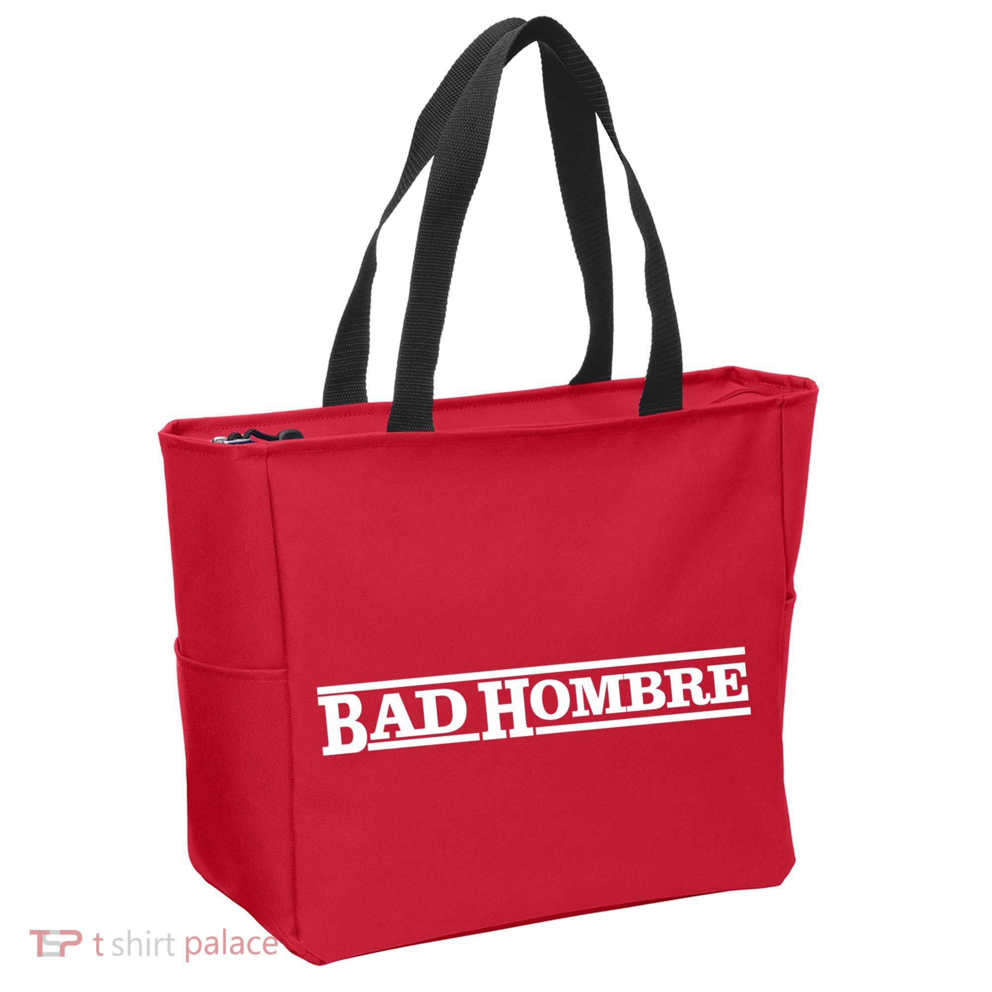 Bad Hombre Stamp Tote Bag
