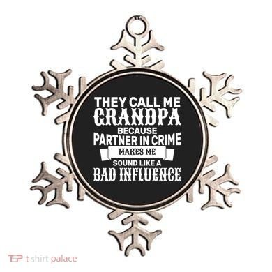Bad Influence Grandpa Ornament