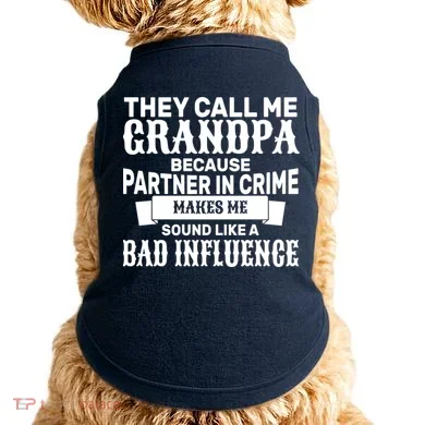 Bad Influence Grandpa Doggie Tank