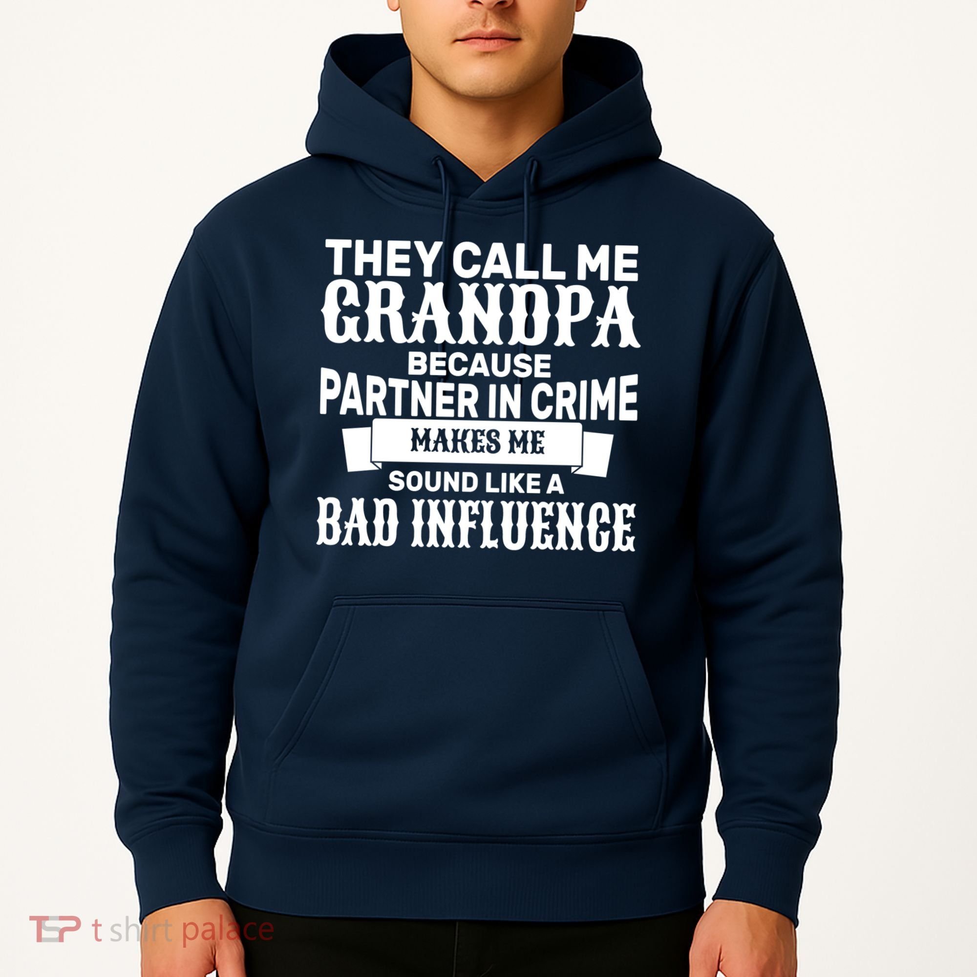 Bad Influence Grandpa Hoodie